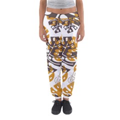 Pattern Leaves Women s Jogger Sweatpants by HermanTelo