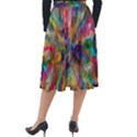 Polygon Wallpaper Classic Velour Midi Skirt  View2