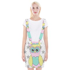 Sowa Child Owls Animals Braces Suspender Skirt by Sapixe