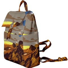 Scotland Monti Mountains Mountain Buckle Everyday Backpack by Sapixe