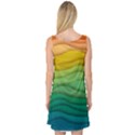 Waves Texture Sleeveless Satin Nightdress View2