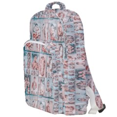 Asian Illustration Posters Collage Double Compartment Backpack