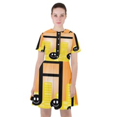 Abstract Anthropomorphic Art Sailor Dress by Bajindul