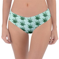 Aloe Plants Pattern Scrapbook Reversible Classic Bikini Bottoms by Bajindul