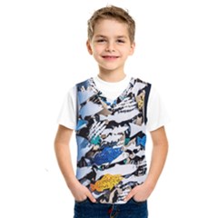 Art Fish Salmon Sydney Metal Kids  Sportswear by Pakrebo