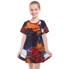 Falling Leaves Kids  Smock Dress by WILLBIRDWELL