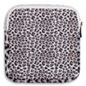 3d Leopard Print Black Brown  Mini Square Pouch View2