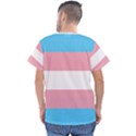 Transgender Pride Flag Men s V-Neck Scrub Top View2