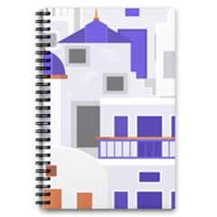 Background Santorini Greece 5 5  X 8 5  Notebook