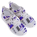 Background Santorini Greece Women s Velcro Strap Shoes View3