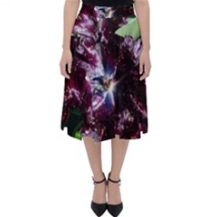 Galaxy Tulip Classic Midi Skirt by okhismakingart