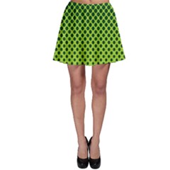 Nothing But Bogus - Lime Green Skater Skirt by WensdaiAmbrose