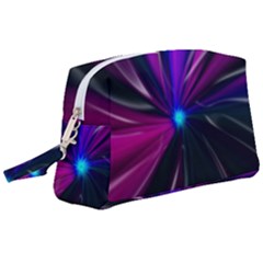 Abstract Background Lightning Wristlet Pouch Bag (large) by Pakrebo