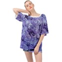 MAELSTROM Oversized Chiffon Top View1