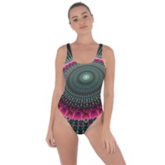 Fractal Circle Fantasy Texture Bring Sexy Back Swimsuit by Pakrebo