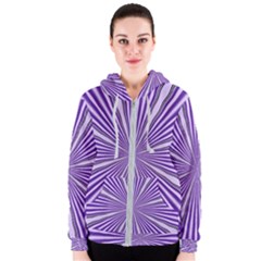 Background Abstract Purple Design Women s Zipper Hoodie by Pakrebo