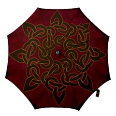 Celtic Spiritual Pattern Art Hook Handle Umbrellas (large)