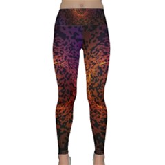 Software Development Virtual Lightweight Velour Classic Yoga Leggings by Pakrebo