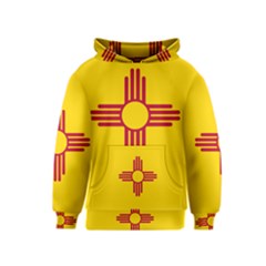 New Mexico Flag Kids  Pullover Hoodie by FlagGallery