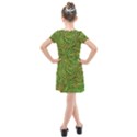 Background Abstract Green Seamless Kids  Cross Web Dress View2