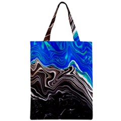 Paint Acrylic Paint Art Colorful Zipper Classic Tote Bag by Pakrebo