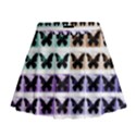 Seamless Wallpaper Butterfly Pattern Mini Flare Skirt View1