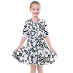 Unfinished Business Kids  All Frills Chiffon Dress by designsbyamerianna