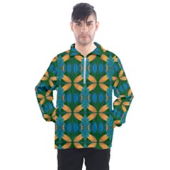 Seamless Wallpaper Digital Patterns Men s Half Zip Pullover