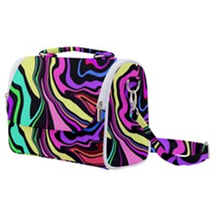 The 80s R Back Satchel Shoulder Bag by designsbyamerianna