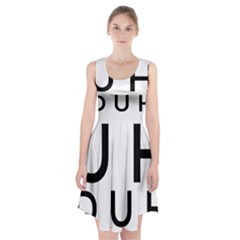 Uh Duh Racerback Midi Dress by FattysMerch