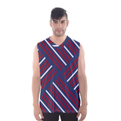 Geometric Background Stripes Men s Sportswear by HermanTelo