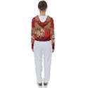 Abstract Flower Women s Slouchy Sweat View2