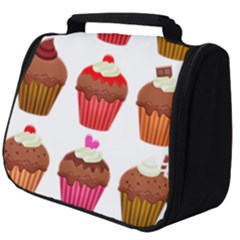 Chocolate Cake Muffin Full Print Travel Pouch (big) by Bajindul