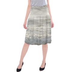 Pacific Ocean Midi Beach Skirt by brightandfancy