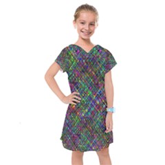 Pattern Artistically Kids  Drop Waist Dress