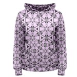 Texture Tissue Seamless Flower Women s Pullover Hoodie