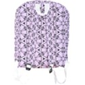 Texture Tissue Seamless Flower Full Print Backpack View2