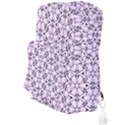 Texture Tissue Seamless Flower Full Print Backpack View3