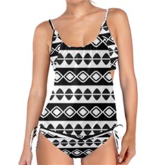 Ethnic Tribal Pattern Tankini Set