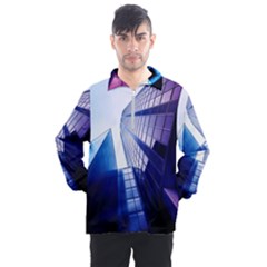 Abstract Architectural Design Architecture Building Men s Half Zip Pullover by Pakrebo