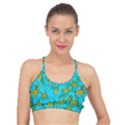 Cute Giraffes Pattern Basic Training Sports Bra View1