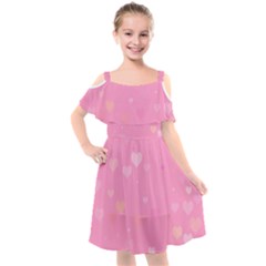 Pinkhearts Kids  Cut Out Shoulders Chiffon Dress