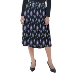 Seamless Pattern Seamless Design Classic Velour Midi Skirt  by Simbadda