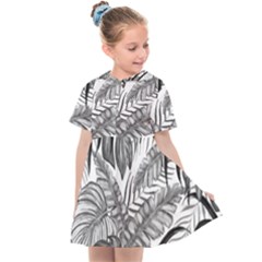 Drawing Leaves Nature Picture Kids  Sailor Dress by Simbadda