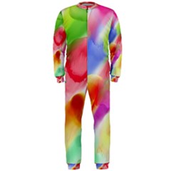 Colorful Watercolors                    Onepiece Jumpsuit (men)