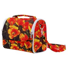 Orange Tulips At The Commons Satchel Shoulder Bag