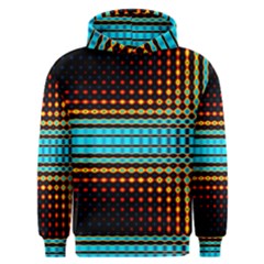 Signal Background Pattern Light Men s Overhead Hoodie by Sudhe