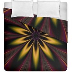 Fractal Artwork Idea Allegory Art Pattern Duvet Cover Double Side (king Size) by Sudhe