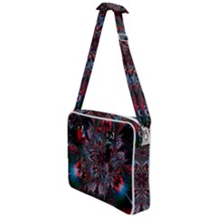 Abstract Flower Artwork Art Cross Body Office Bag