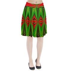 Abstract Art Fractal Modern Art Pleated Skirt